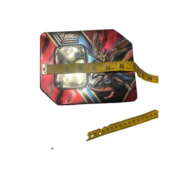 Pokémon TCG Zacian Legends of Galar Sword & Shield Trading Card Game Tin Empty - Picture 4 of 10